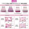 image:imageFranco Kids Bedding Super Soft Comforter and Sheet Set with Sham 7 Piece Full Size Hello KittyPrints may vary