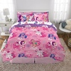 image:imageFranco Kids Bedding Super Soft Comforter and Sheet Set with Sham 7 Piece Full Size PJ MasksMy Little Pony