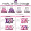 image:imageFranco Kids Bedding Super Soft Comforter and Sheet Set with Sham 7 Piece Full Size PJ MasksMy Little Pony