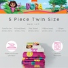 image:imageFranco Kids Bedding Super Soft Comforter and Sheet Set with Sham 7 Piece Full Size Paw PatrolDora the Explorer