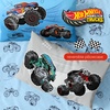 image:imageFranco Kids Bedding Super Soft Comforter and Sheet Set with Sham 7 Piece Full Size Paw PatrolHot Wheels X Monster Trucks