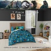 image:imageFranco Kids Bedding Super Soft Comforter and Sheet Set with Sham 7 Piece Full Size Paw PatrolJurassic World  Worldwide Dinos