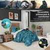 image:imageFranco Kids Bedding Super Soft Comforter and Sheet Set with Sham 7 Piece Full Size Paw PatrolJurassic World  Worldwide Dinos