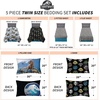 image:imageFranco Kids Bedding Super Soft Comforter and Sheet Set with Sham 7 Piece Full Size Paw PatrolJurassic World