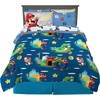 image:imageFranco Kids Bedding Super Soft Comforter and Sheet Set with Sham 7 Piece Full Size Paw PatrolMario