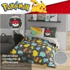 image:imageFranco Kids Bedding Super Soft Comforter and Sheet Set with Sham 7 Piece Full Size Paw PatrolPokemon Color Lines