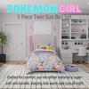 image:imageFranco Kids Bedding Super Soft Comforter and Sheet Set with Sham 7 Piece Full Size Paw PatrolPokemon Girl