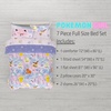 image:imageFranco Kids Bedding Super Soft Comforter and Sheet Set with Sham 7 Piece Full Size Paw PatrolPokemon Girl