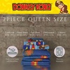 image:imageFranco Kids Bedding Super Soft Comforter and Sheet Set with Sham 7 Piece Full Size Paw PatrolRed  Donkey Kong