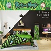 image:imageFranco Kids Bedding Super Soft Comforter and Sheet Set with Sham 7 Piece Full Size Paw PatrolRick  Morty