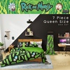 image:imageFranco Kids Bedding Super Soft Comforter and Sheet Set with Sham 7 Piece Full Size Paw PatrolRick  Morty