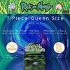 image:imageFranco Kids Bedding Super Soft Comforter and Sheet Set with Sham 7 Piece Full Size Paw PatrolRick  Morty