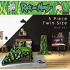 image:imageFranco Kids Bedding Super Soft Comforter and Sheet Set with Sham 7 Piece Full Size Paw PatrolRick  Morty