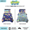 image:imageFranco Kids Bedding Super Soft Comforter and Sheet Set with Sham 7 Piece Full Size Paw PatrolSpongebob Squarepants