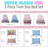 image:imageFranco Kids Bedding Super Soft Comforter and Sheet Set with Sham 7 Piece Full Size Paw PatrolSuper Mario Girl