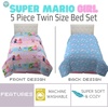 image:imageFranco Kids Bedding Super Soft Comforter and Sheet Set with Sham 7 Piece Full Size Paw PatrolSuper Mario Girl