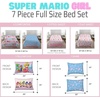 image:imageFranco Kids Bedding Super Soft Comforter and Sheet Set with Sham 7 Piece Full Size Paw PatrolSuper Mario Girl
