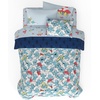 image:imageFranco Kids Bedding Super Soft Comforter and Sheet Set with Sham 7 Piece Full Size Paw PatrolThe Smurfs  Blue Original