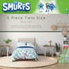 image:imageFranco Kids Bedding Super Soft Comforter and Sheet Set with Sham 7 Piece Full Size Paw PatrolThe Smurfs  Blue Original