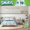 image:imageFranco Kids Bedding Super Soft Comforter and Sheet Set with Sham 7 Piece Full Size Paw PatrolThe Smurfs  Blue Original
