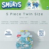 image:imageFranco Kids Bedding Super Soft Comforter and Sheet Set with Sham 7 Piece Full Size Paw PatrolThe Smurfs  Blue Original