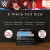 image:imageFranco Kids Bedding Super Soft Comforter and Sheet Set with Sham 7 Piece Full Size Paw PatrolWwe