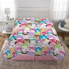 image:imageFranco Kids Bedding Super Soft Microfiber Reversible Comforter TwinFull Paw PatrolSquishmallows