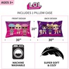 image:imageFranco Kids Bedding Super Soft Microfiber Reversible Pillowcase 20 in x 30 in Sonic The HedgehogLol Surprise
