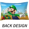 image:imageFranco Kids Bedding Super Soft Microfiber Reversible Pillowcase 20 in x 30 in Sonic The HedgehogMario