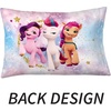 image:imageFranco Kids Bedding Super Soft Microfiber Reversible Pillowcase 20 in x 30 in Sonic The HedgehogMy Little Pony