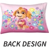 image:imageFranco Kids Bedding Super Soft Microfiber Reversible Pillowcase 20 in x 30 in Sonic The HedgehogPaw Patrol Girls