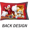 image:imageFranco Kids Bedding Super Soft Microfiber Reversible Pillowcase 20 in x 30 in Sonic The HedgehogSonic the Hedgehog