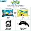 image:imageFranco Kids Bedding Super Soft Microfiber Reversible Pillowcase 20 in x 30 in Sonic The HedgehogSpongebob Squarepants