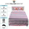image:imageFranco Kids Bedding Super Soft Microfiber Sheet Set Full Hello Kitty4 Piece Full Size