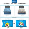 image:imageFranco Kids Bedding Super Soft Microfiber Sheet Set Full Paw PatrolBaby Shark