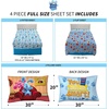 image:imageFranco Kids Bedding Super Soft Microfiber Sheet Set Full Paw PatrolBlues Clues
