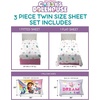 image:imageFranco Kids Bedding Super Soft Microfiber Sheet Set Full Paw PatrolGabbys Dollhouse Sheet Set