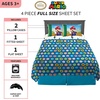 image:imageFranco Kids Bedding Super Soft Microfiber Sheet Set Full Paw PatrolMario