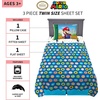 image:imageFranco Kids Bedding Super Soft Microfiber Sheet Set Full Paw PatrolMario