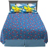 image:imageFranco Kids Bedding Super Soft Microfiber Sheet Set Full Paw PatrolPokemon