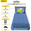 image:imageFranco Kids Bedding Super Soft Microfiber Sheet Set Full Paw PatrolPokemon