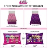 image:imageFranco Kids Bedding Super Soft Microfiber Sheet Set Twin LOL Surprise