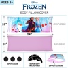 image:imageFranco Kids Bedding Super Soft Microfiber Zippered Body Pillow Cover 54 in x 20 in Super MarioDisney Frozen 2
