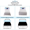 image:imageFranco Kids Bedding Super Soft Microfiber Zippered Body Pillow Cover 54 in x 20 in Super MarioDisney Frozen 2