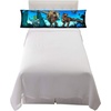 image:imageFranco Kids Bedding Super Soft Microfiber Zippered Body Pillow Cover 54 in x 20 in Super MarioJurassic World