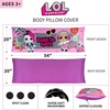 image:imageFranco Kids Bedding Super Soft Microfiber Zippered Body Pillow Cover 54 in x 20 in Super MarioLol Surprise
