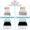 image:imageFranco Kids Bedding Super Soft Microfiber Zippered Body Pillow Cover 54 in x 20 in Super MarioSpirit Riding Free