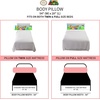 image:imageFranco Kids Bedding Super Soft Microfiber Zippered Body Pillow Cover 54 in x 20 in Super MarioSuper Mario