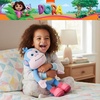 image:imageFranco Kids Bedding Super Soft Plush Cuddle Pillow Buddy One Size BatmanDora the Explorer  Boots