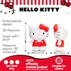 image:imageFranco Kids Bedding Super Soft Plush Cuddle Pillow Buddy One Size BatmanHello Kitty Red